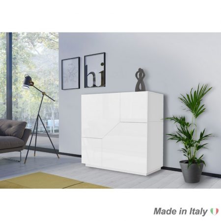 sideboard White glossy Italian Style Furniture