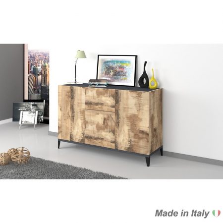 sideboard White glossy | maple pereira Italian Style Furniture
