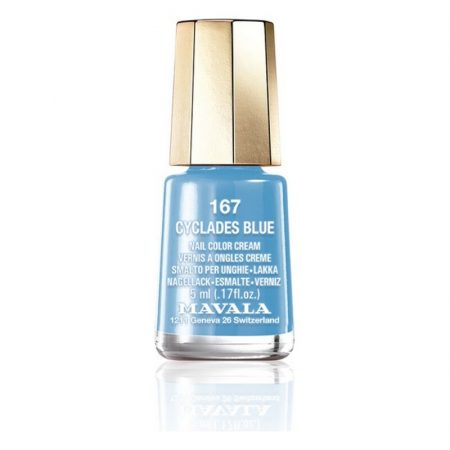 Smalto per unghie Mavala Nail Color Cream 167-cyclades blue (5 ml)