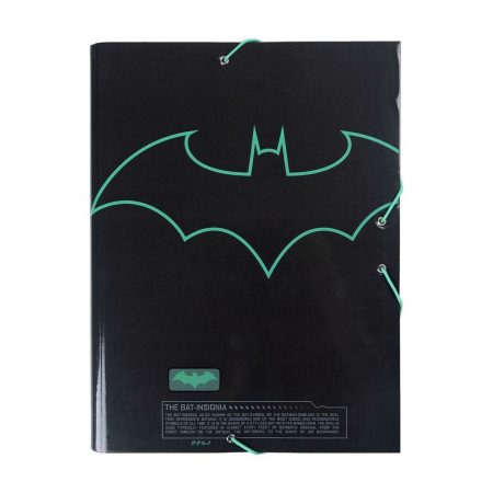 Fascicolo Batman A4 Nero (24 x 34 x 4 cm)