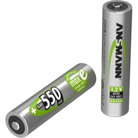 Ansmann maxE HR03 Batteria ricaricabile Ministilo (AAA) NiMH 550 mAh 1.2 V 1 pz.