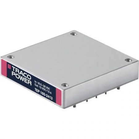 TracoPower TEP 160-4815 Convertitore DC/DC da circuito stampato 48 V/DC 24 V/DC 6500 mA 160 W Num. uscite: 1 x