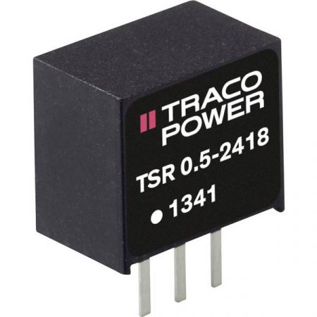 TracoPower TSR 0.5-24120 Convertitore DC/DC da circuito stampato 24 V/DC 12 V/DC 500 mA Num. uscite: 1 x