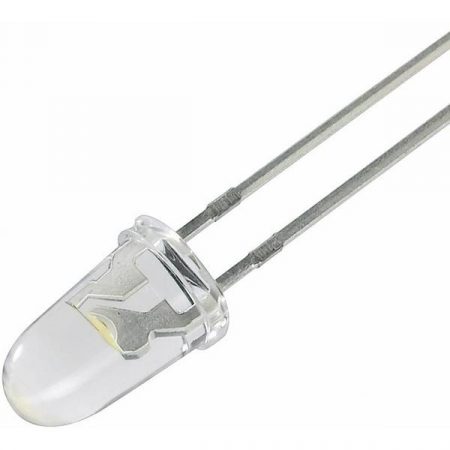 Yoldal YI-WS5N40N-(4) Diodo LED Oro bianco Rotondo 5 mm 7650 mcd 40 ° 20 mA 3.2 V