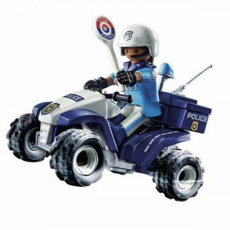 Playset di Veicoli Playmobil Speed Quad City Action 71092 Poliziotto (21 pcs)