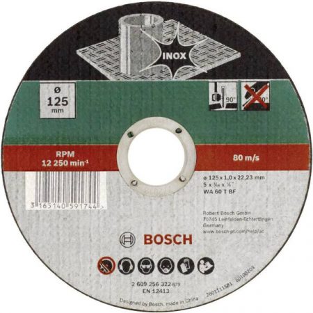 Bosch Accessories WA 60 T BF 2609256322 Disco di taglio dritto 125 mm 22.23 mm 1 pz.