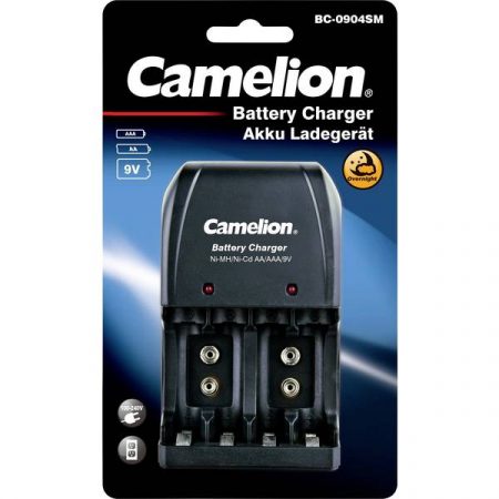 Camelion BC-904SM Caricabatterie universale NiMH Blocco da 9 V