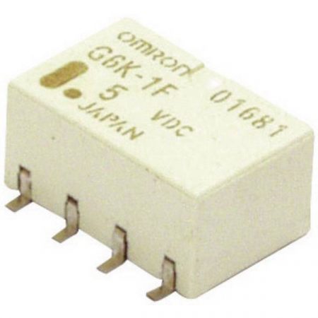 Relè di segnale PCB a 2 poli Omron G6K-2F-Y 5DC 5 V/DC N/A 1 A 60 V/DC/125 V/AC