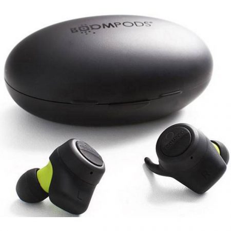 Boompods Boombuds Sport Cuffie auricolari Bluetooth Nero Resistente al sudore