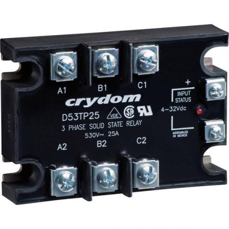 Crydom Relè a semiconduttore D53TP50D-10 50 A Tens.comm.max: 530 V/AC Commutazione immediata 1 pz.