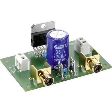 Conrad Components Amplificatore stereo KIT da costruire 9 V/DC