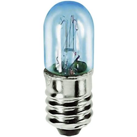 Barthelme 00216005 Mini lampadina tubolare 60 V 5 W E10 Trasparente 1 pz.