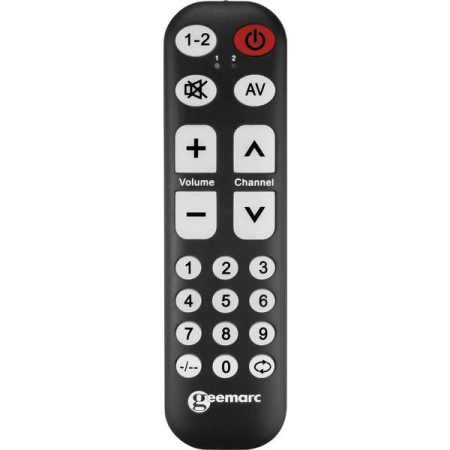 Geemarc TV-10 Universale Telecomando Nero
