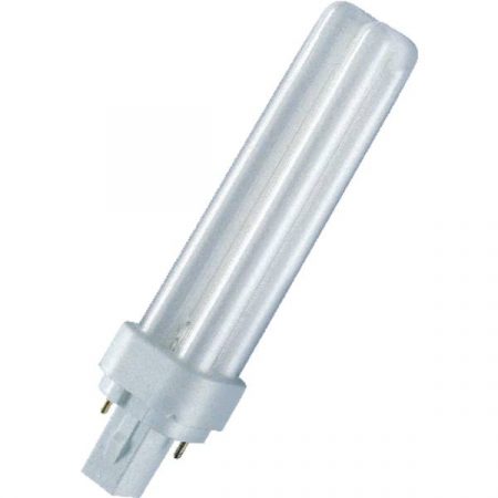 Osram Dulux D Lampada a risparmio energetico G24d-1 13 W Bianco caldo A forma tubolare