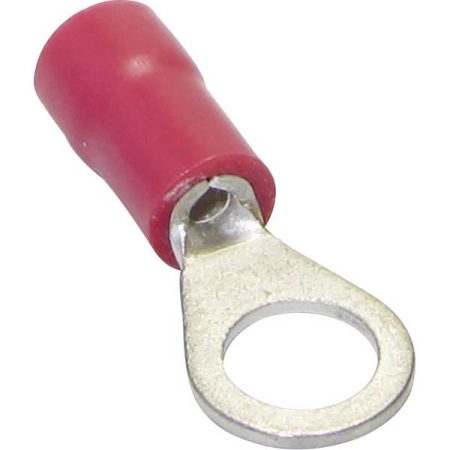 TRU COMPONENTS 1583106 Capocorda ad anello Sezione Max=1.50 mm² Ø foro=13 mm Parzialmente isolato Rosso 1 pz.