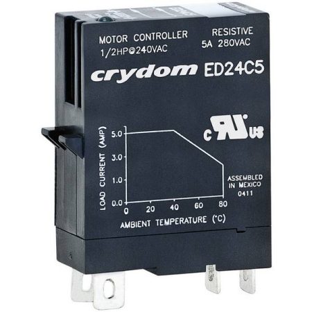 Crydom Relè a semiconduttore ED24D5R 5 A Tens.comm.max: 280 V/AC Commutazione immediata 1 pz.