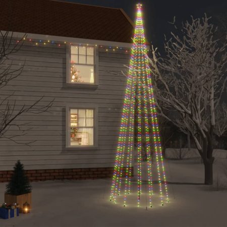 Albero di Natale con Puntale Colorato 1134 LED 800 cm