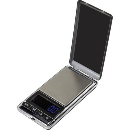 Basetech SJS-60007 Bilancia tascabile Portata max. 500 g Risoluzione 0.1 g a batteria Argento