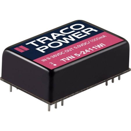TracoPower TVN 5-0910WI Convertitore DC/DC da circuito stampato 1515 mA 5 W Num. uscite: 1 x