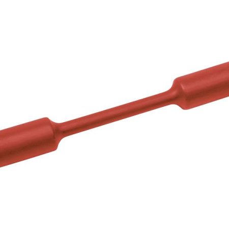 HellermannTyton 333-31802 Termoretraibile senza colla Rosso 18 mm 6 mm Restringimento:3:1 Merce a metro