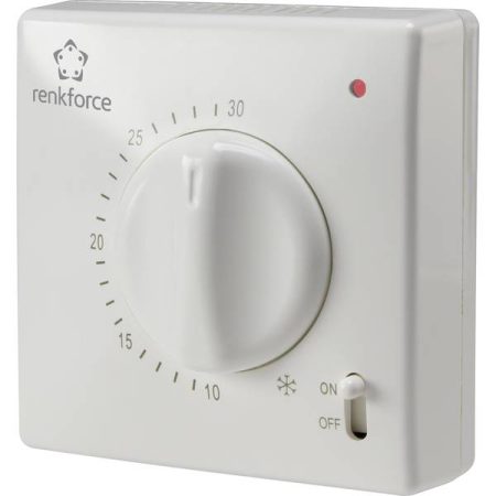 Renkforce TR-93 Termostato ambiente Da parete Giornaliero 5 fino a 30 °C