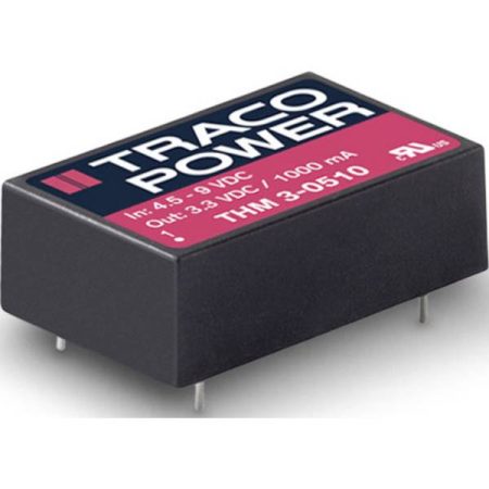 TracoPower THM 3-2422 Convertitore DC/DC da circuito stampato 125 mA 3 W Num. uscite: 2 x