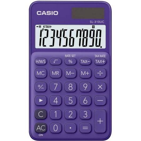 Casio SL-310UC Calcolatrice tascabile Violetto Display (cifre): 10 a energia solare