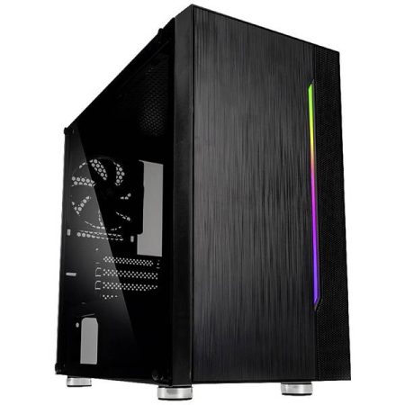 Kolink Inspire K6 RGB Midi-Tower PC Case da gioco Nero 1 ventola pre-montata