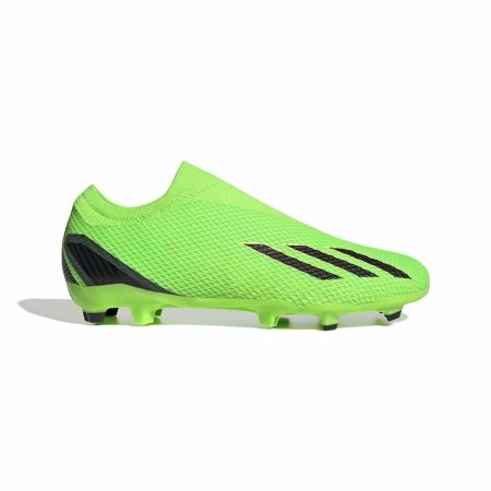 Scarpe da Calcio per Adulti Adidas X Speedportal 3 Laceless Unisex Verde limone