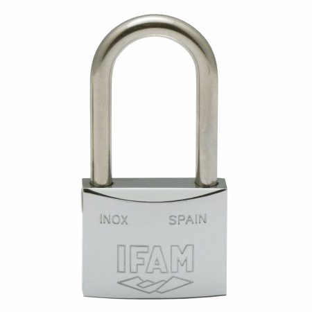 Lucchetto con chiave IFAM INOX 50AL Acciaio inossidabile Lunghezza (5 cm) Made in Italy Global Shipping