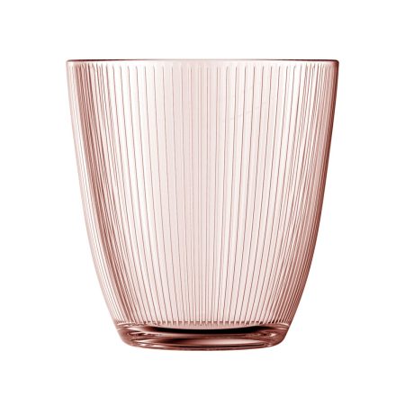 Bicchiere Luminarc Concepto Stripy Rosa Vetro (310 ml) (6 Unità)