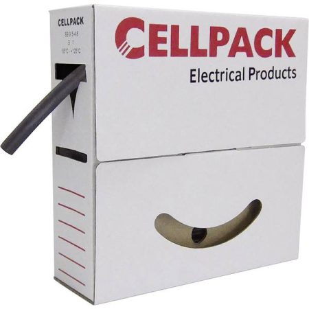 CellPack 127134 Termoretraibile senza colla Blu 18 mm 6 mm Restringimento:3:1 7 m