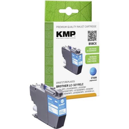 Cartuccia KMP Compatibile sostituisce Brother LC-3219XLC Ciano B58CX 1538