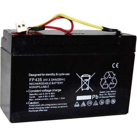 Batteria ricaricabile torcia portatile Beltrona Sostituisce la batteria originale HB90A 4 V 3400 mAh