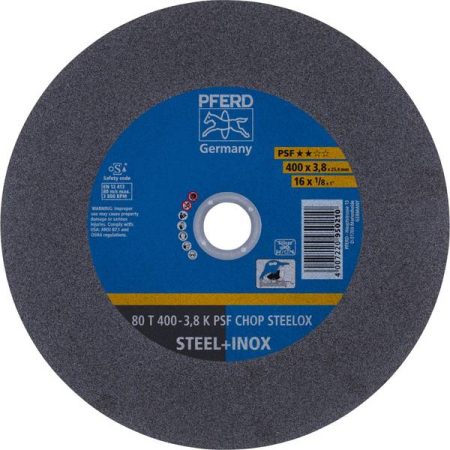PFERD PSF CHOP STEELOX 69690002 Disco di taglio dritto 400 mm 25.4 mm 5 pz.