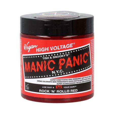 Colorazione Semipermanente Manic Panic Panic High Rosso Vegano (237 ml)