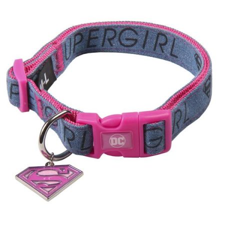 Collare per Cani Superman Rosa XS/S Made in Italy Global Shipping