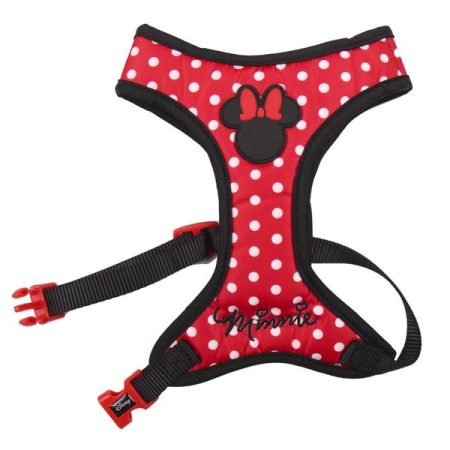Imbracatura per Cani Minnie Mouse XXS/XS Rosso Made in Italy Global Shipping