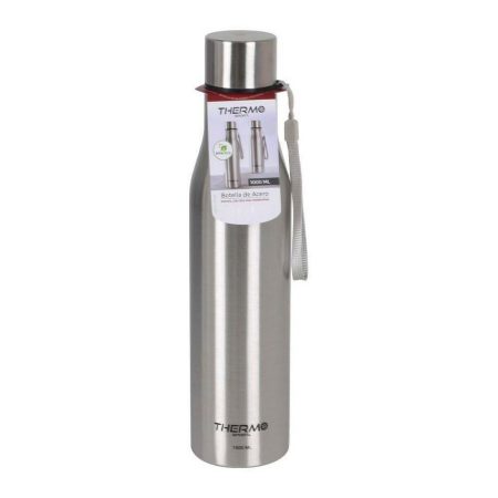 Bottiglia ThermoSport Argentato Acciaio (1 L)