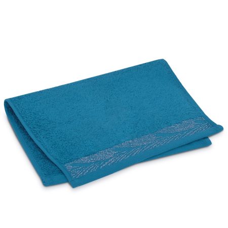 Asciugamano ALLIUM colore blu stile classico 30x50 ameliahome
