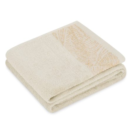 Asciugamano BELLIS colore beige stile classico 70x130 ameliahome