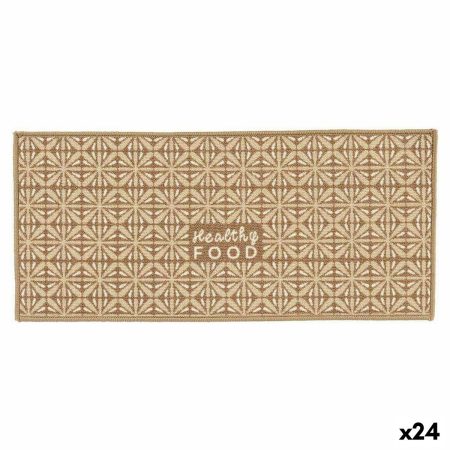 Tappeto Healthy Food 90 x 40 cm Beige (24 Unità) Made in Italy Global Shipping