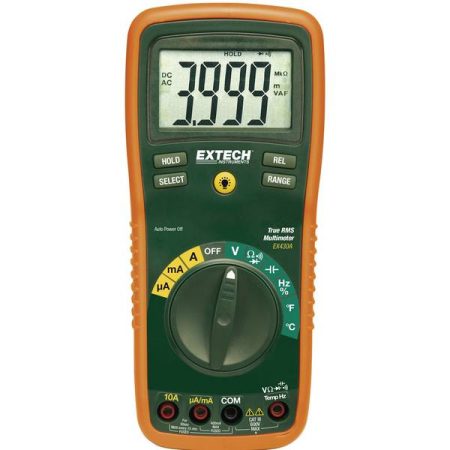 Extech EX430A Multimetro portatile digitale CAT III 600 V Display (Counts): 4000