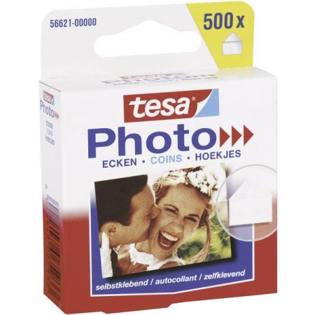 tesa Photo® Pad adesivi tesa Photo® (L x A) 17 mm x 19 mm Trasparente Contenuto: 500 pz.