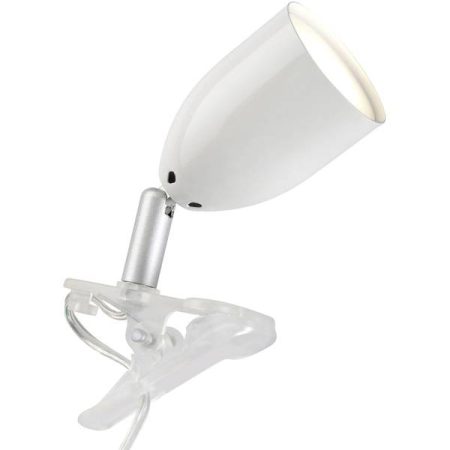 Brilliant Leo G24801A05 Lampada con morsetto LED (monocolore) GU10 3 W Bianco