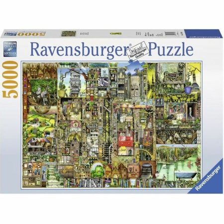 Puzzle Ravensburger Weird Town / Colin Thompson (5000 Pezzi)