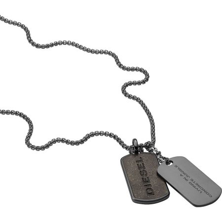 Collana Uomo Diesel DOUBLE DOGTAGS