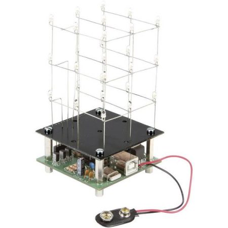 Whadda WSL193 Cubo LED in kit da montare Modello (kit/modulo): KIT da costruire 5 V/DC