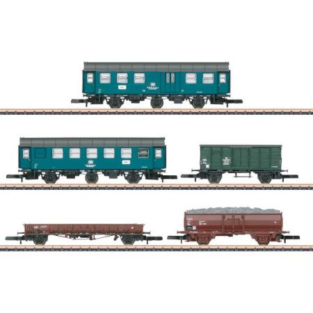 Märklin 087761 Vagone per servizio ferroviario MHI kit da 5 pezzi di DB