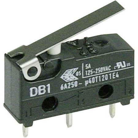 ZF Microinterruttore DB1C-C1LB 250 V/AC 6 A 1 x On / (On) Momentaneo 1 pz.
